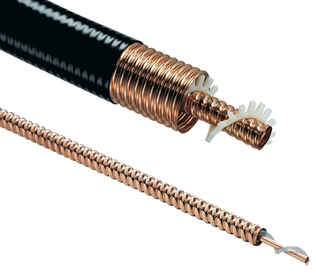 Low Loss High Power Air Dielectric RF Cables