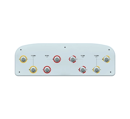 XXXXPol 698-960MHz×2/1710-2690MHz×2 65°/65° 10.8/12.5dBi 0°/0° Fixed Electrical Downtilt Antenna