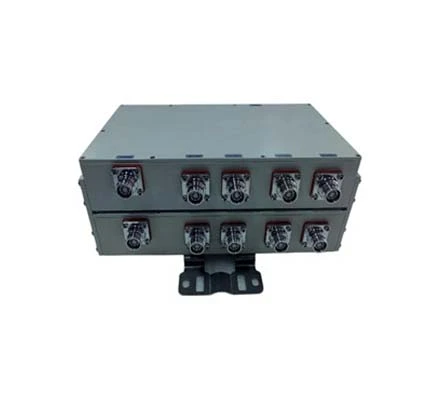 IBS Indoor Double Unit Pentaplexer, 700/850/PCS/AWS/WCS, DC Bypass for All Ports, 4.3-10 Female