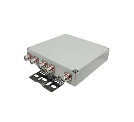 DAS Indoor Pentaplexer, 703-803/880-960/1710-1880/1920-2170/2500-2690MHz, DC Bypass for All Ports, 4.3-10 Female