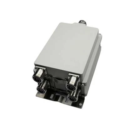 Cell Double Unit Diplexer, 698-803/824-894MHz, DC Bypass for All Ports, 7/16 DIN Female