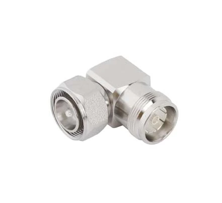 RF Adapter 4.3-10 Male to 4.3-10 Female Right Angle