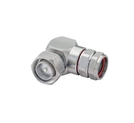 7-16 DIN Male Right Angle Connector for 1/2'' Foam Coaxial Cable