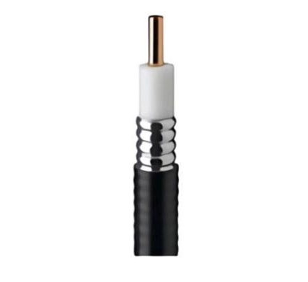 RF Coaxial Cable, Corrugated Aluminum, 7/8 in, Non-Halogenated And Fire Retardant (LSZH) Jacket