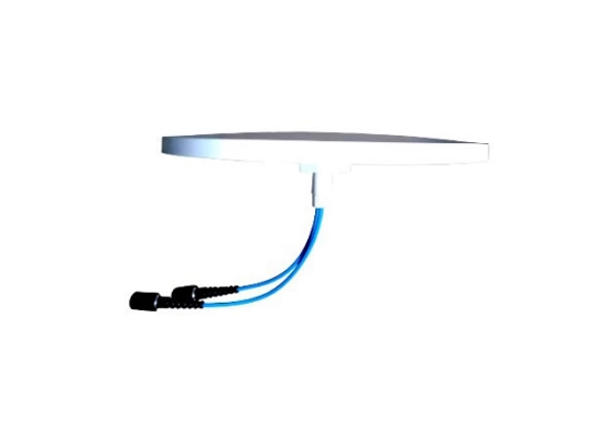 omni indoor antenna, 694-3800mhz, 2-port mimo, slim