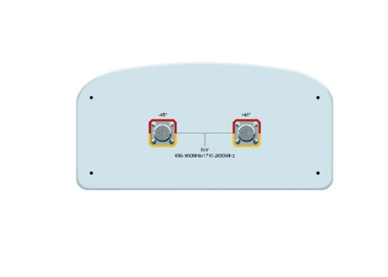 xxpol 698-960mhz/1710-2690mhz 65°/65° 13/15.5dbi 0°/0° fixed electrical downtilt antenna,with combiner integrated