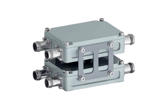 mobile twin diplexer, 2100/2600, dc  bypass for low-band port, 7/16 din female