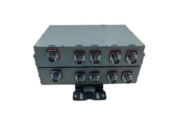 das component pentaplexer, 617-960/1350-2200/2300-2400/2496-2700/3300-4200mhz, dc bypass for all ports, 4.3-10 female