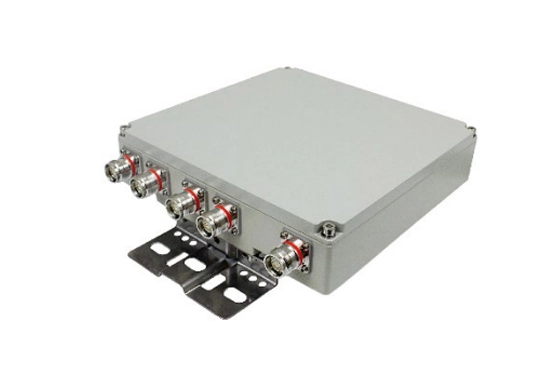 das indoor pentaplexer, 703-803/880-960/1710-1880/1920-2170/2500-2690mhz, dc bypass for all ports, 4.3-10 female