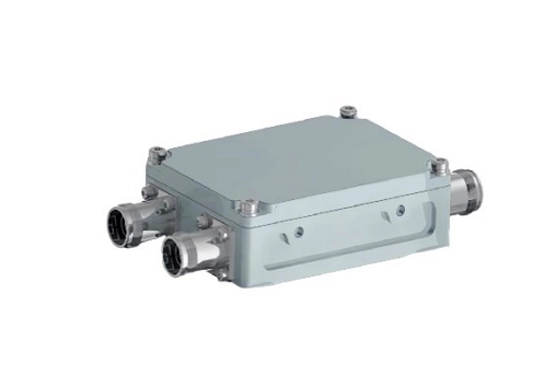 outdoor dual-band combiner, 2600 fdd/2600 tdd, ip67, 4.3-10 female, -160dbc pim