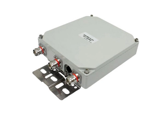 outdoor triple-band combiner, 2300/2600 fdd/2600 tdd, ip67, 4.3-10 female, -160dbc pim