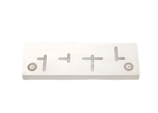 ceramic waveguide duplexer, f0 1747.5mhz / 1842.5mhz, bandwidth 75mhz, 50db rejection, used for gps and glonass